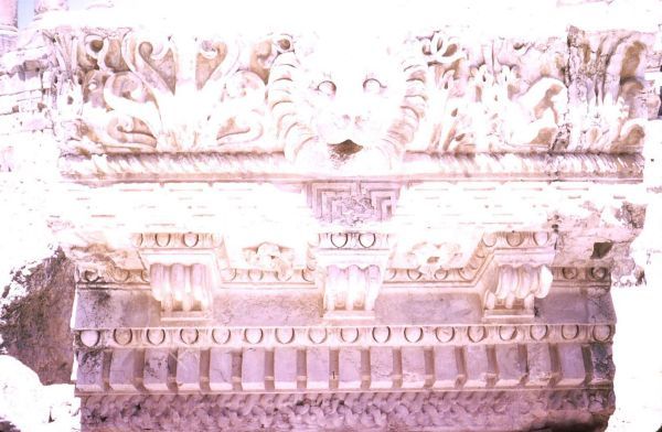 Detailed Carving in Stone, Balbaak